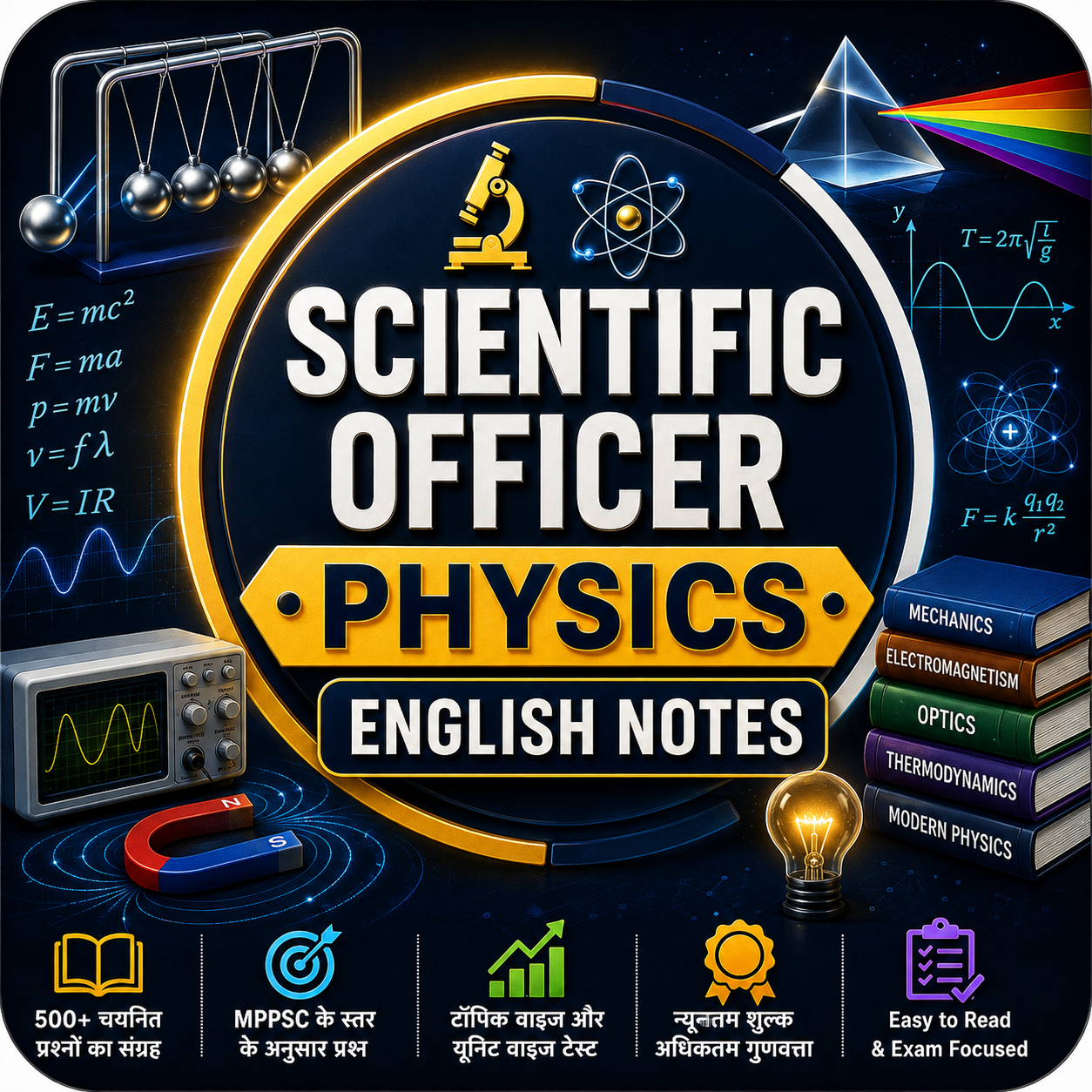 SCIENTIFIC OFFICER - PHYSICS (PART B) - ENGLISH e- BOOK