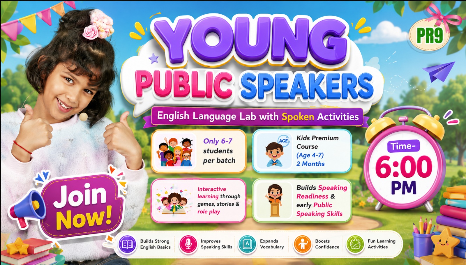  Young Public Speaker Premium Course (Ages 4–7) 🌟 PR 9