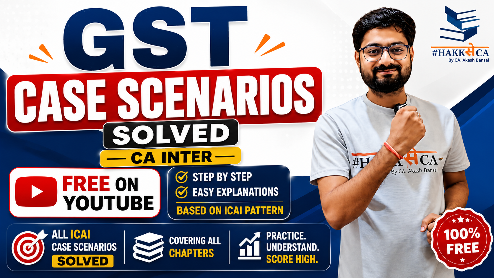 GST Case Scenarios Solution Videos | CA Inter