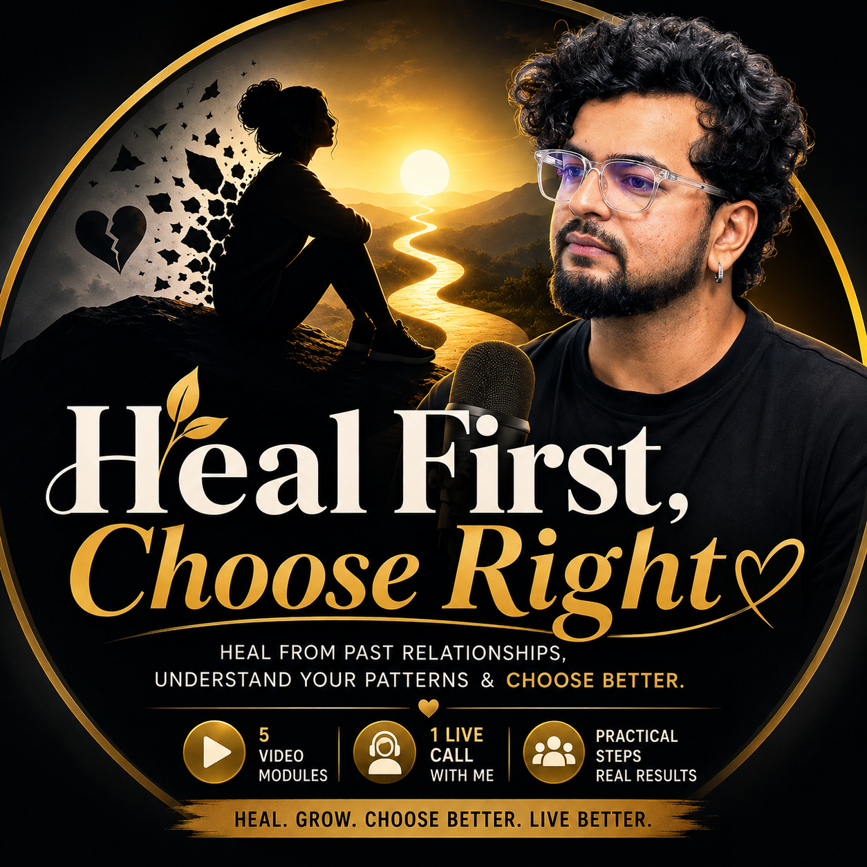 Heal First, Choose Right