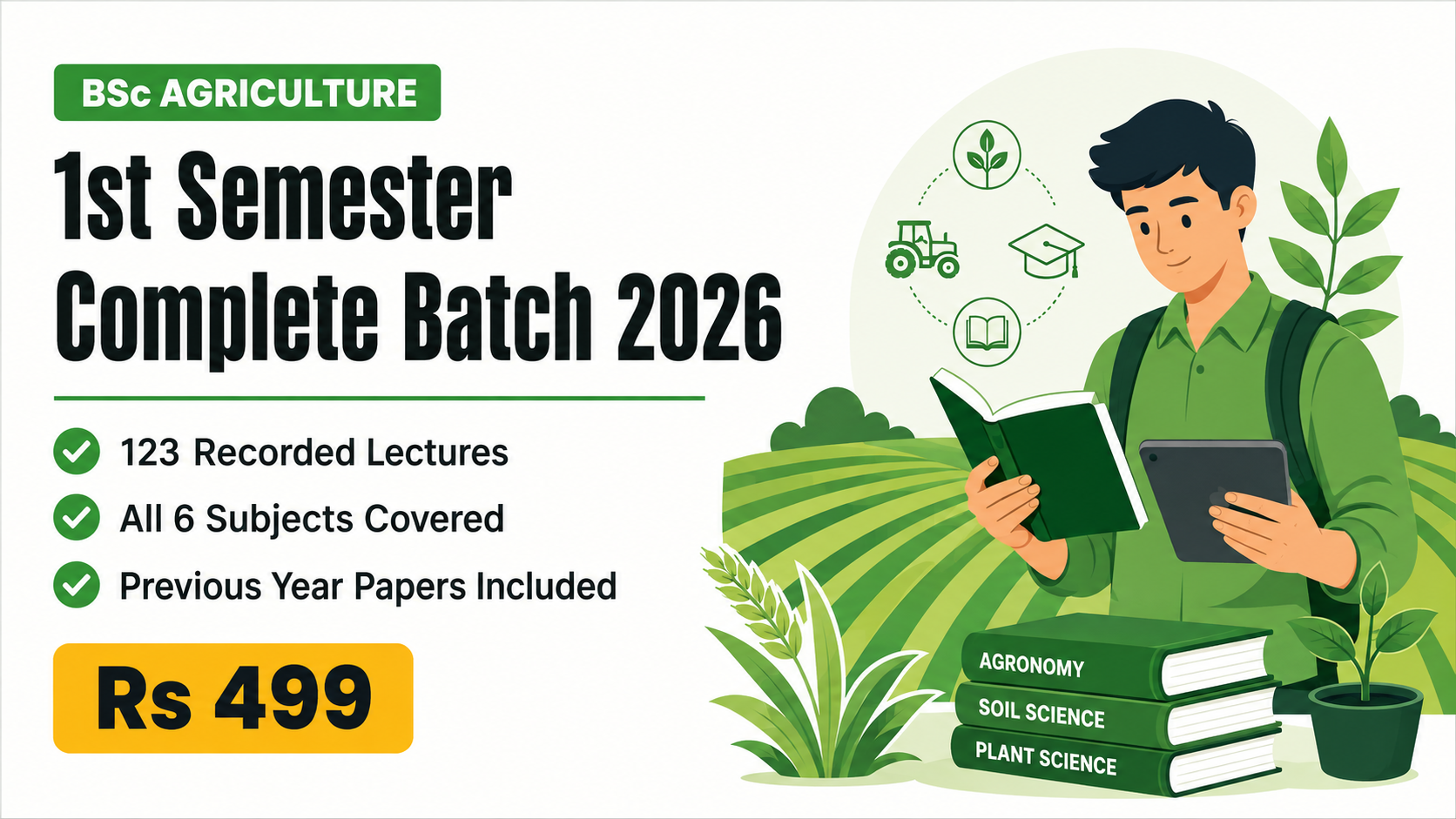 BSc Agriculture 1st Semester