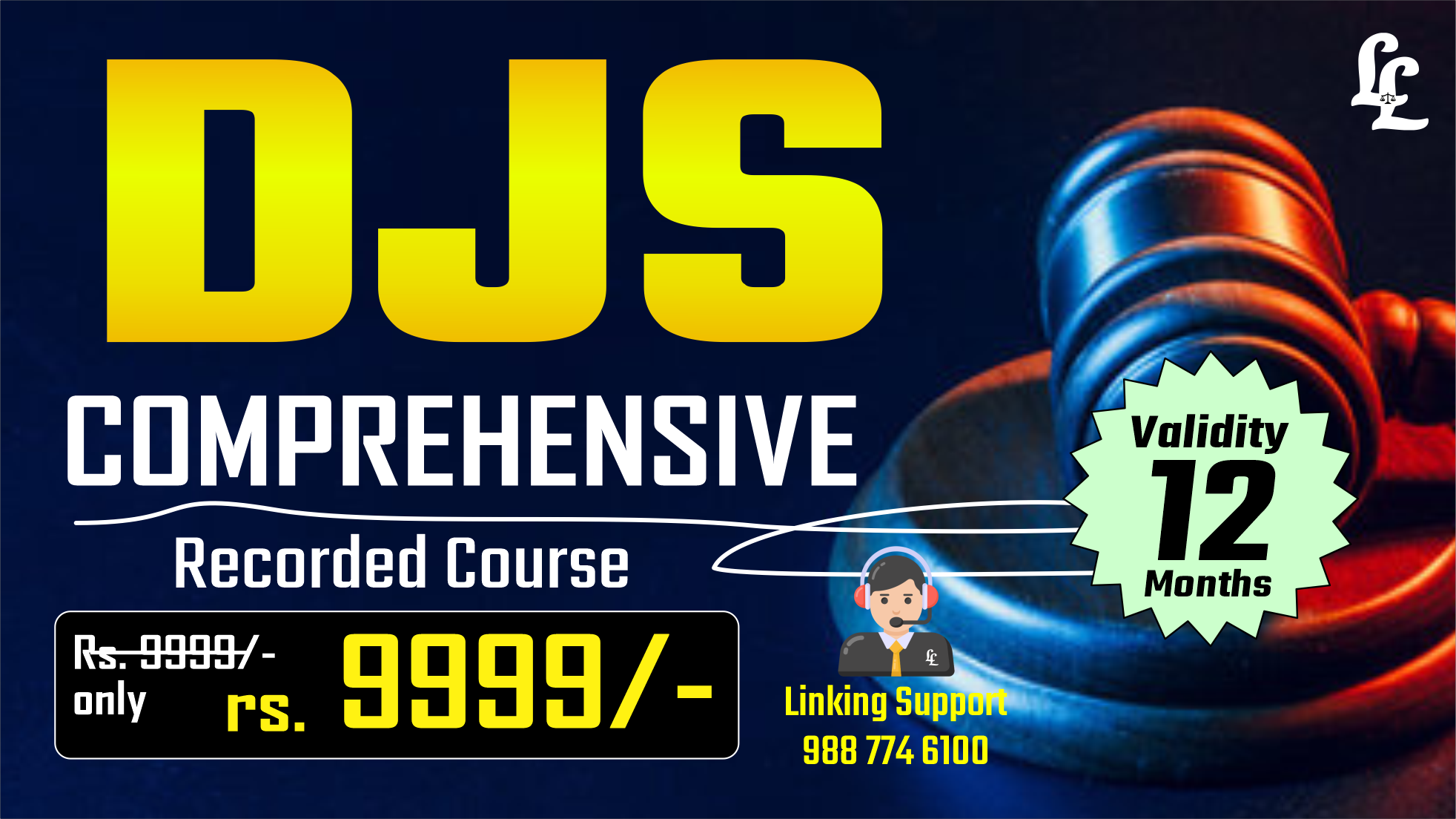 Delhi Judiciary (DJS) Regular Recorded Course