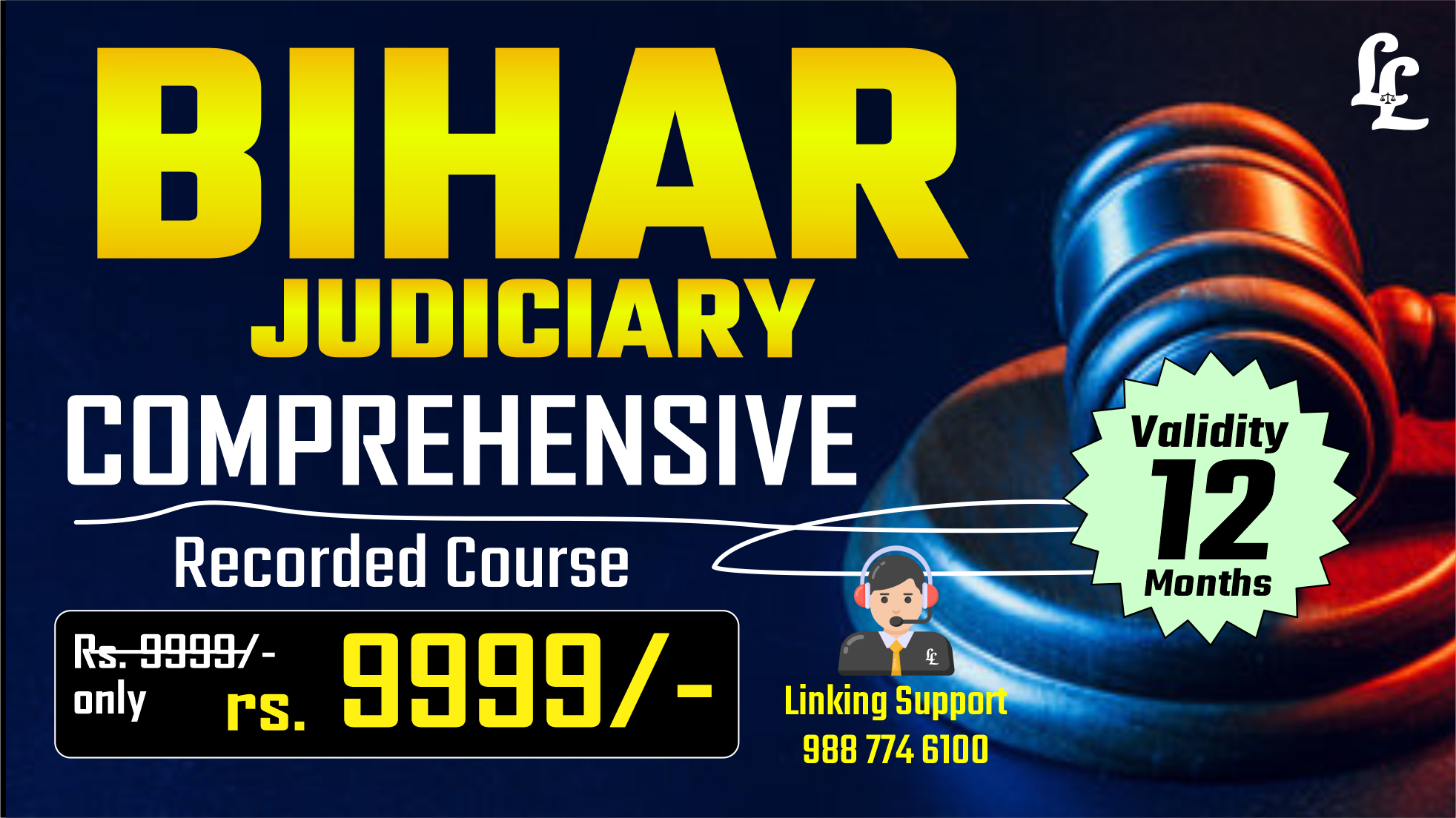 Bihar Judiciary (BJS) Regular Recorded Course