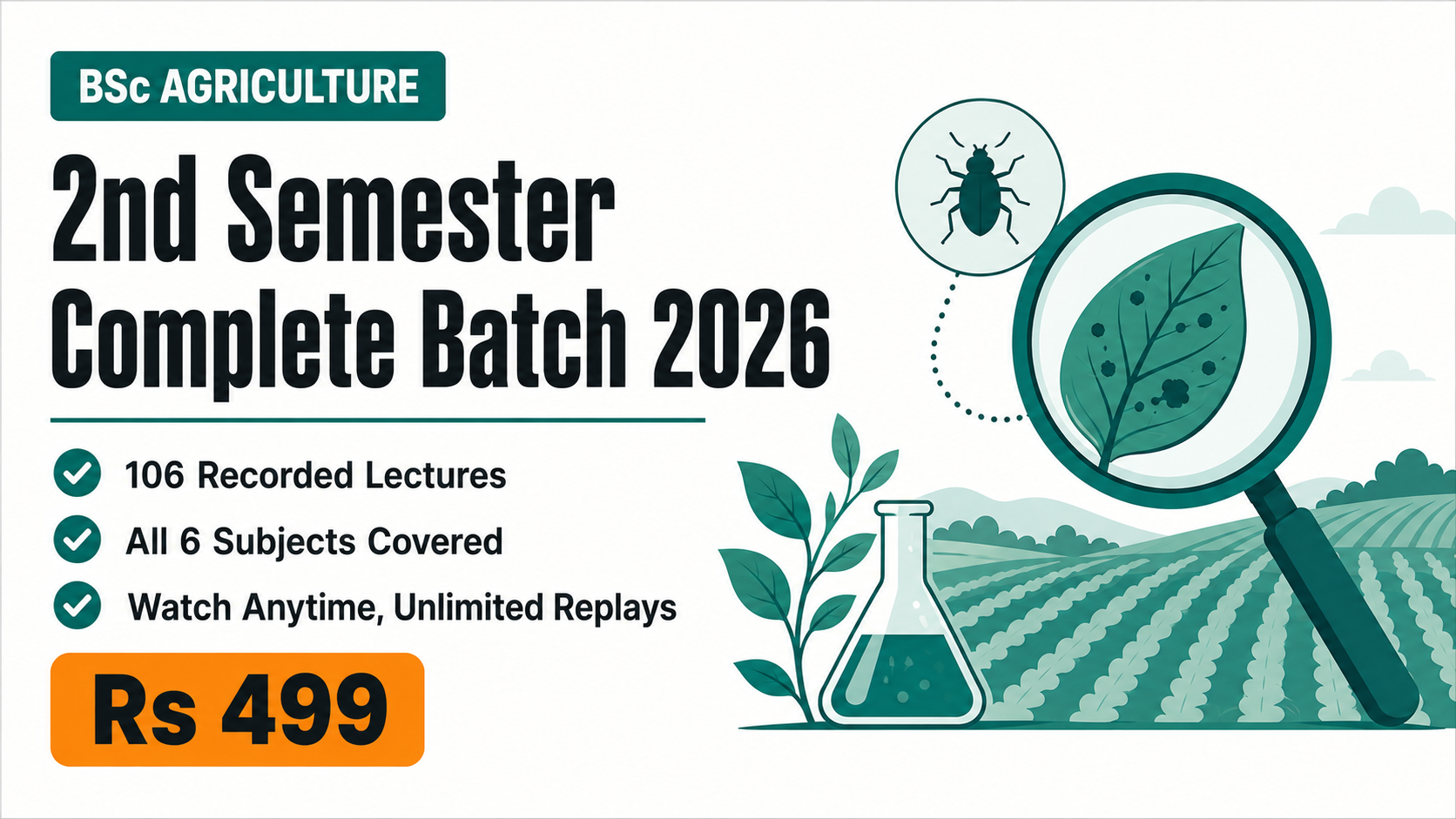 BSc Agriculture 2nd Semester