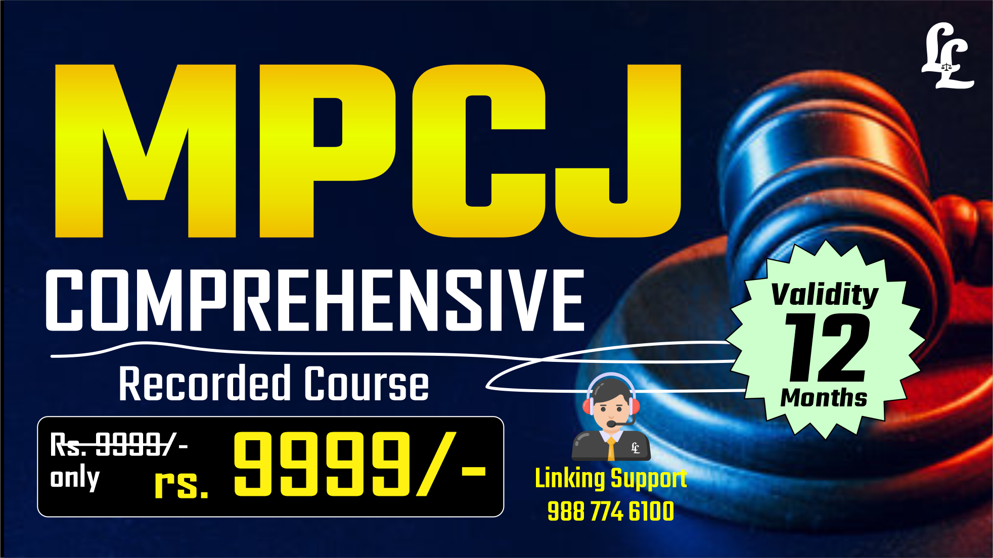 Madhya Pradesh Judiciary (MPCJ) Regular Recorded Course