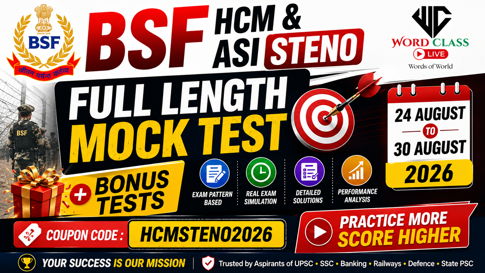 BSF HC/MIN & ASI STENO
