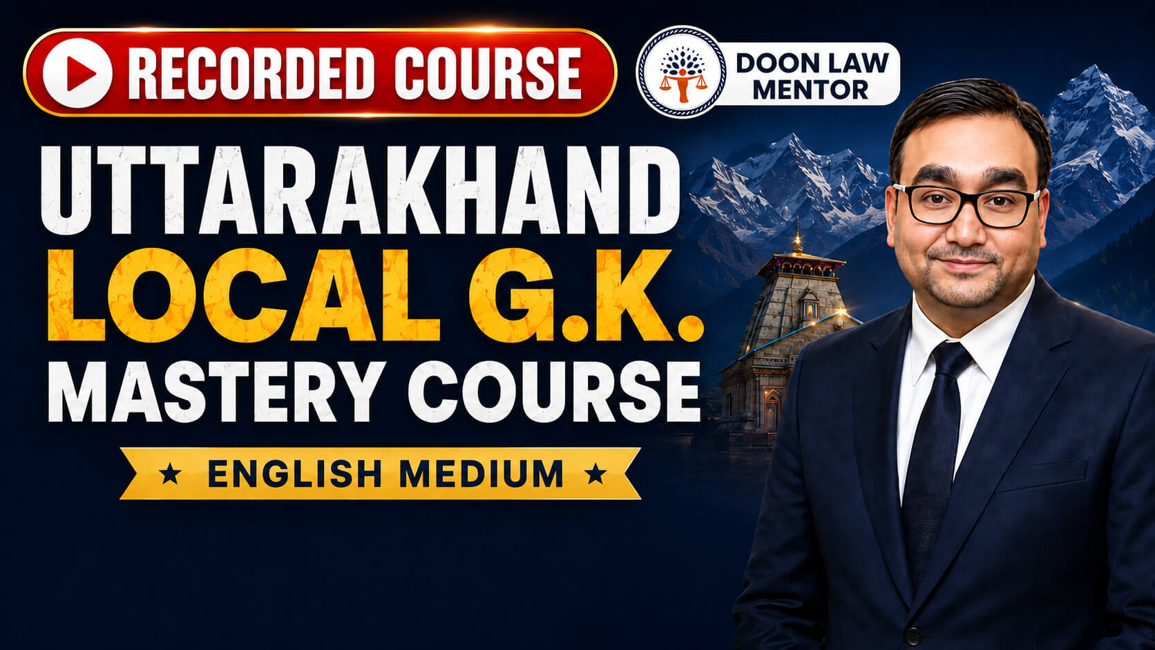 Uttarakhand Local G.K. Mastery Course – English Medium