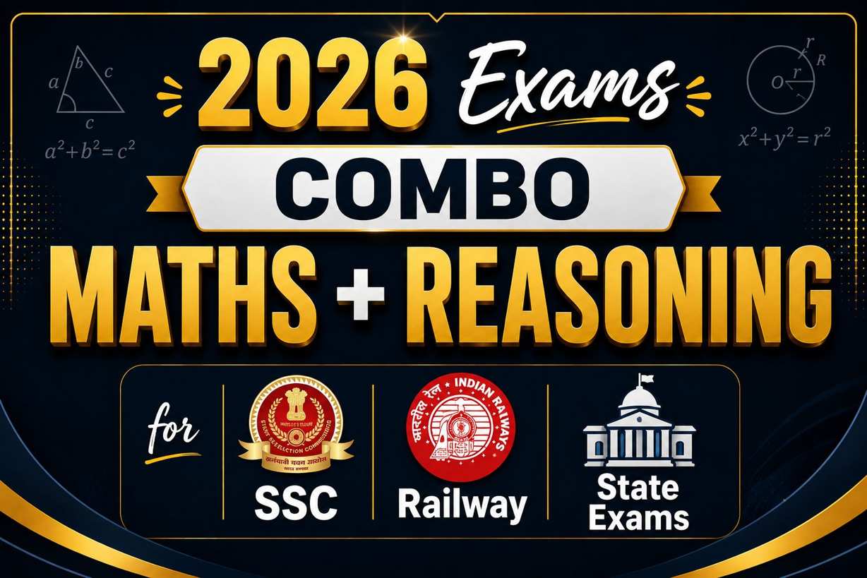 Reasoning & Maths (Arithmetic+Advance)             