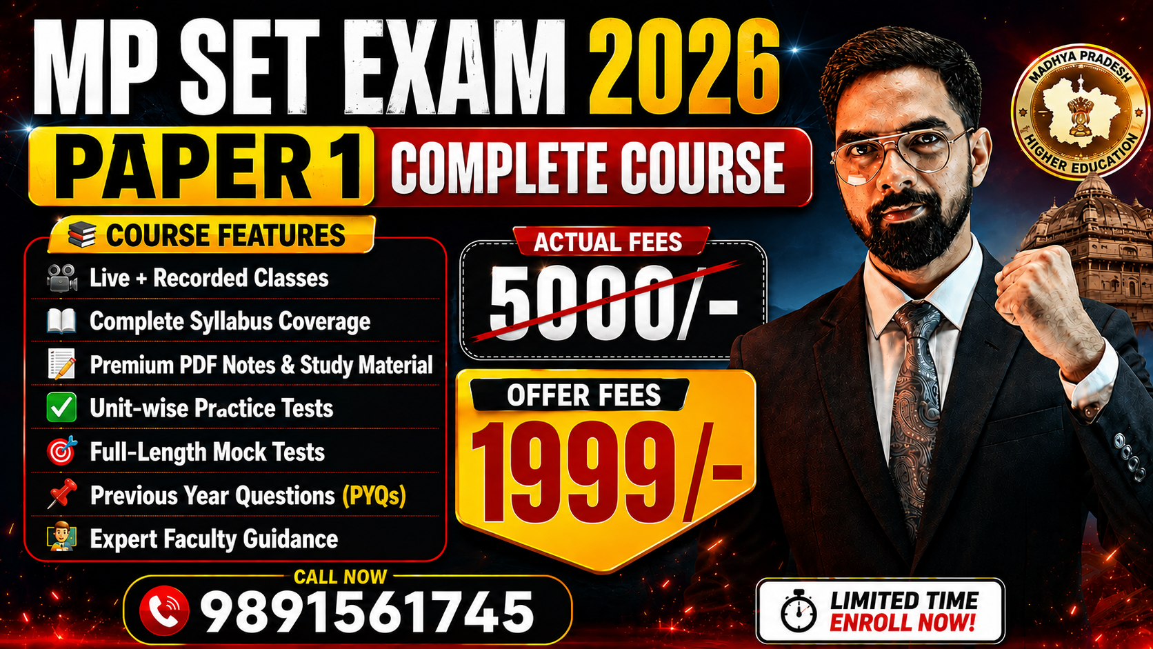 🎓 MP SET 2026–27 | PAPER 1 | Complete Course