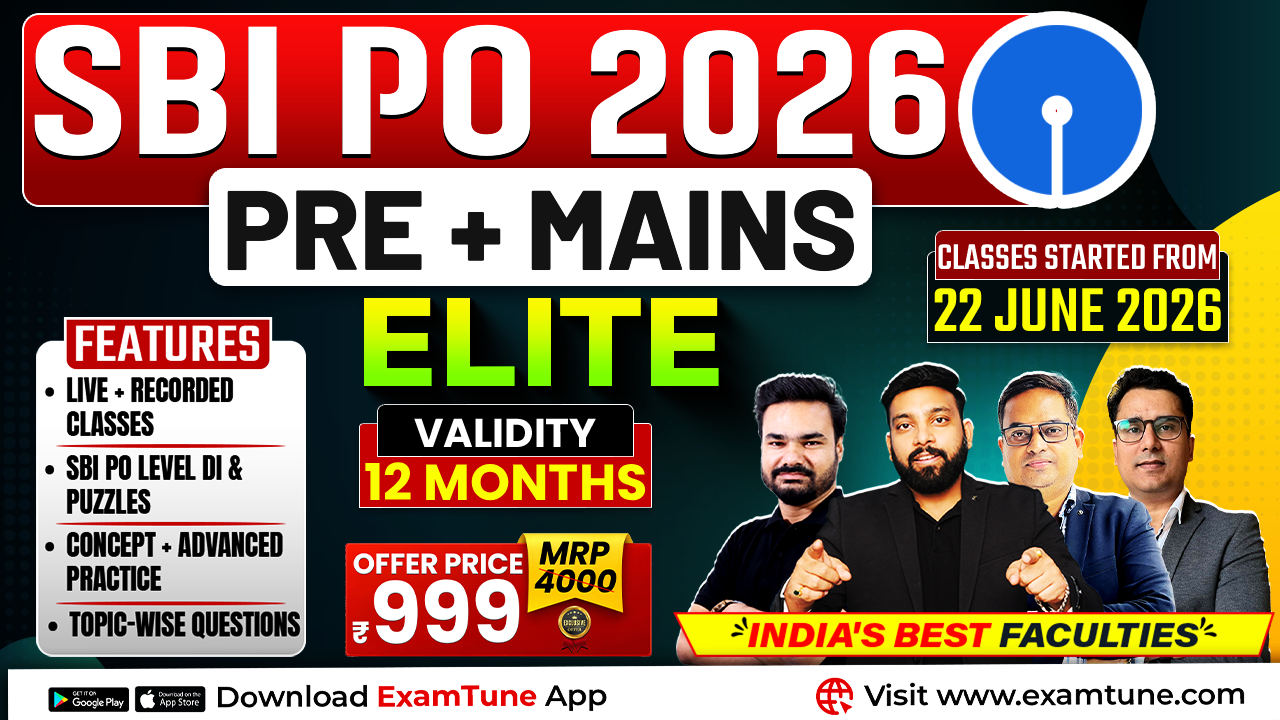 SBI PO 2026 Pre + Mains Paid Batch | SBI PO 2026 Online Coaching | Elite
