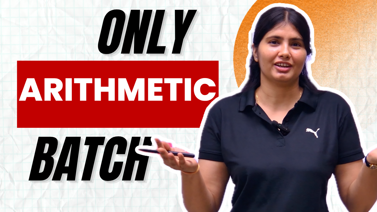 ARITHMETIC BATCH ONLY(RECORDED BATCH)