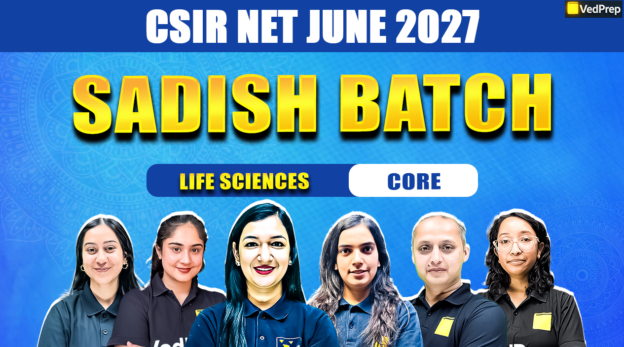 Sadish Core CSIR NET Life Sciences June 2027: Online Learning Foundation Course