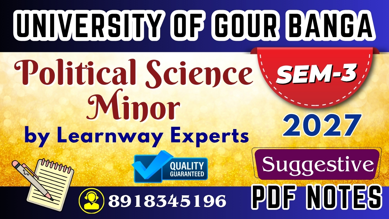 Sem-3 | Political Science Minor