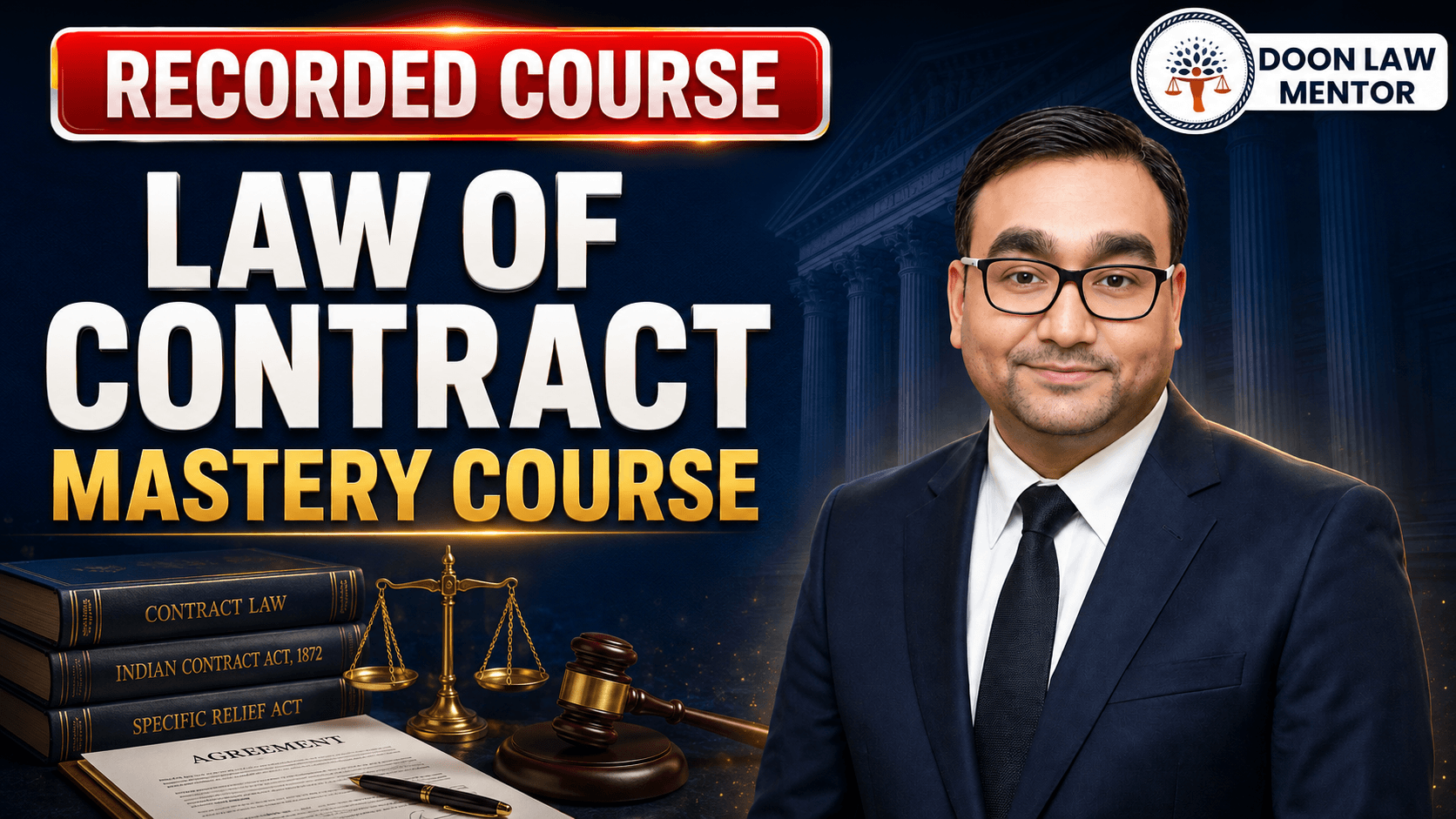 Law of Contract Mastery Course (Recorded)