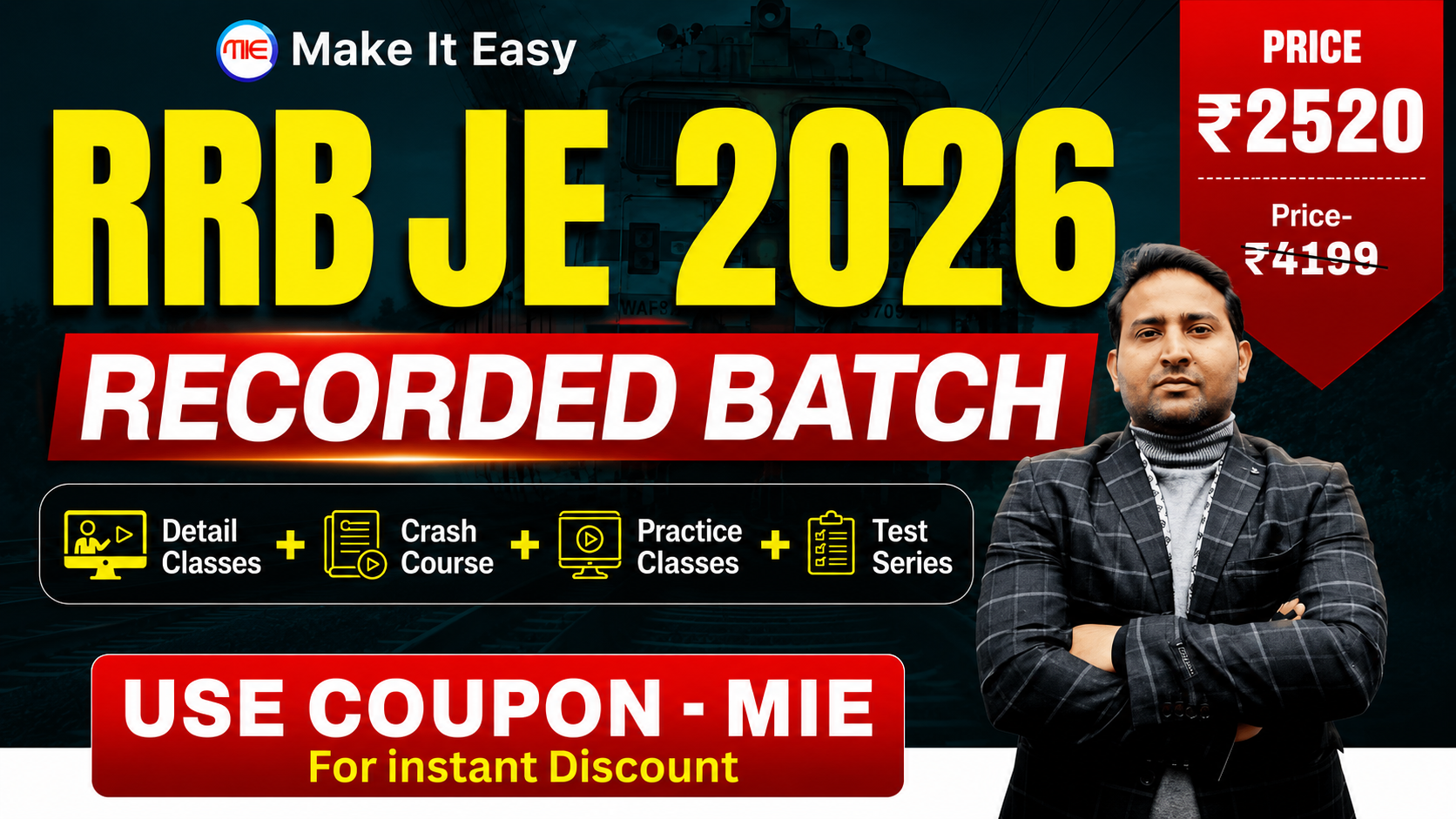 RRB JE 2026 RECORDED BATCH (TECHNICAL)