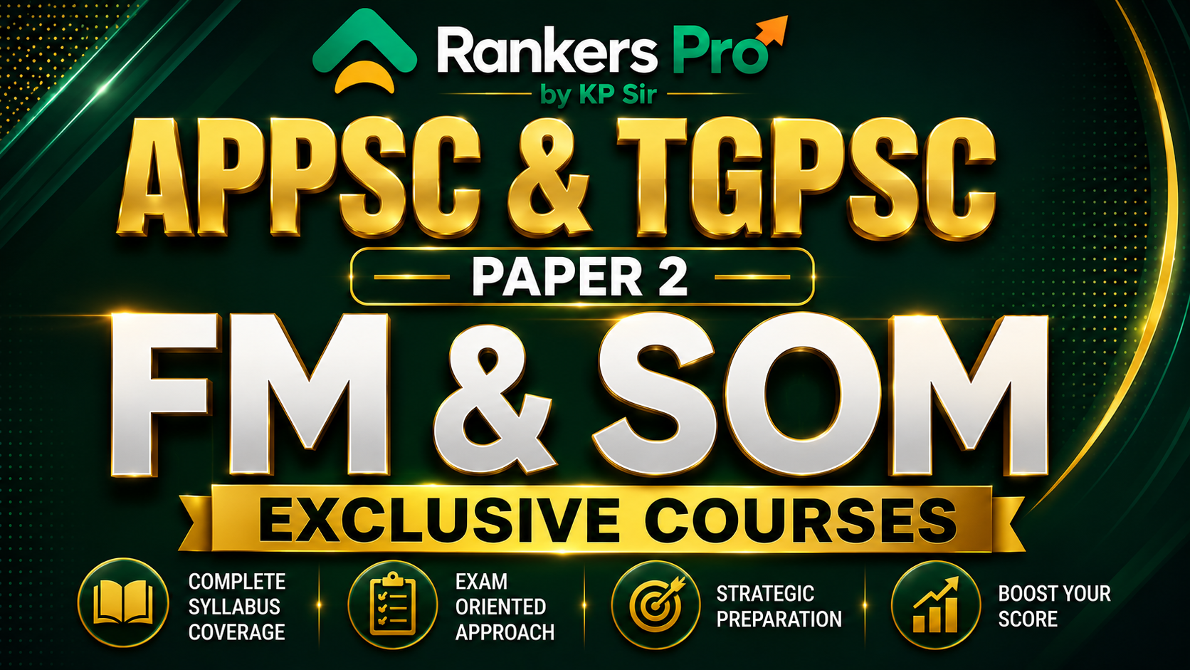 SOM & FM | Paper 2 | APPSC & TGPSC