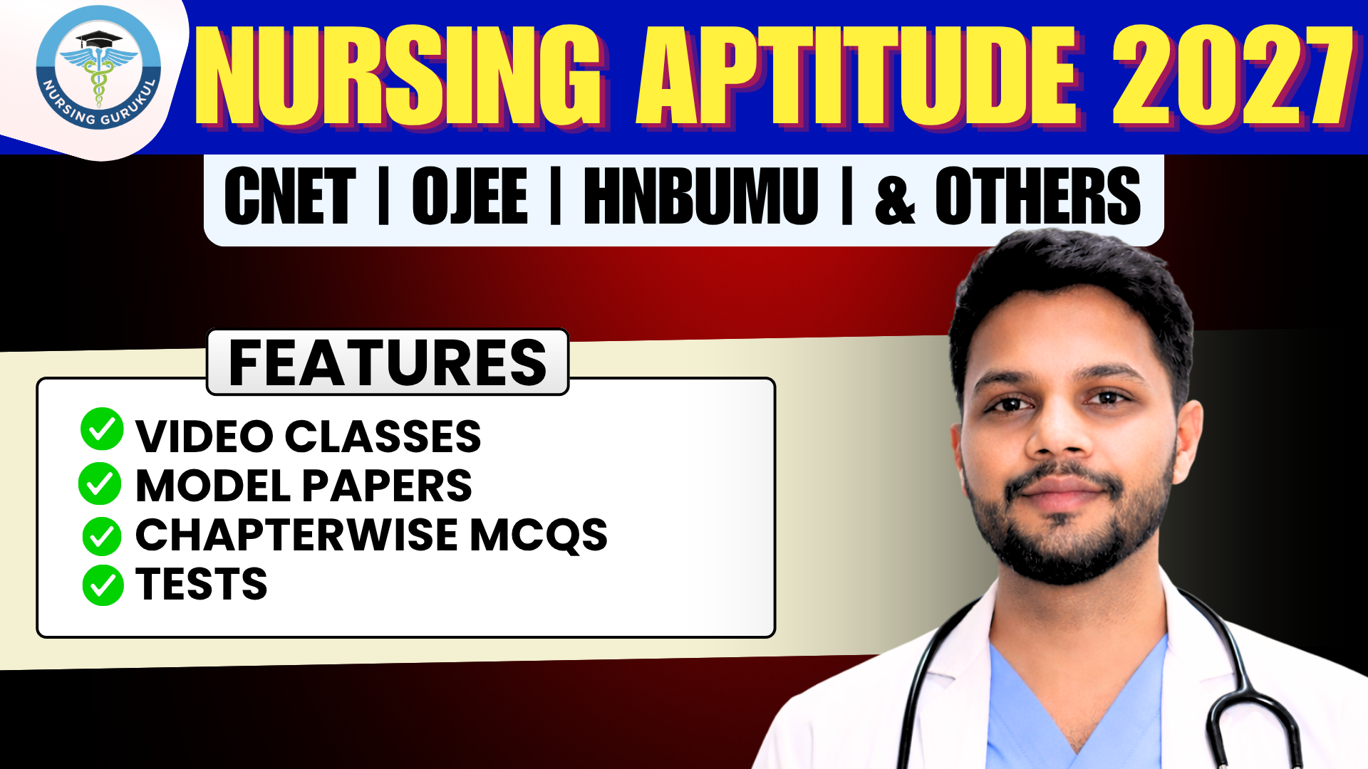 Nursing Aptitude 2027 Complete Course 🔥 | CNET, OJEE, HNBUMU & Other Nursing Exams