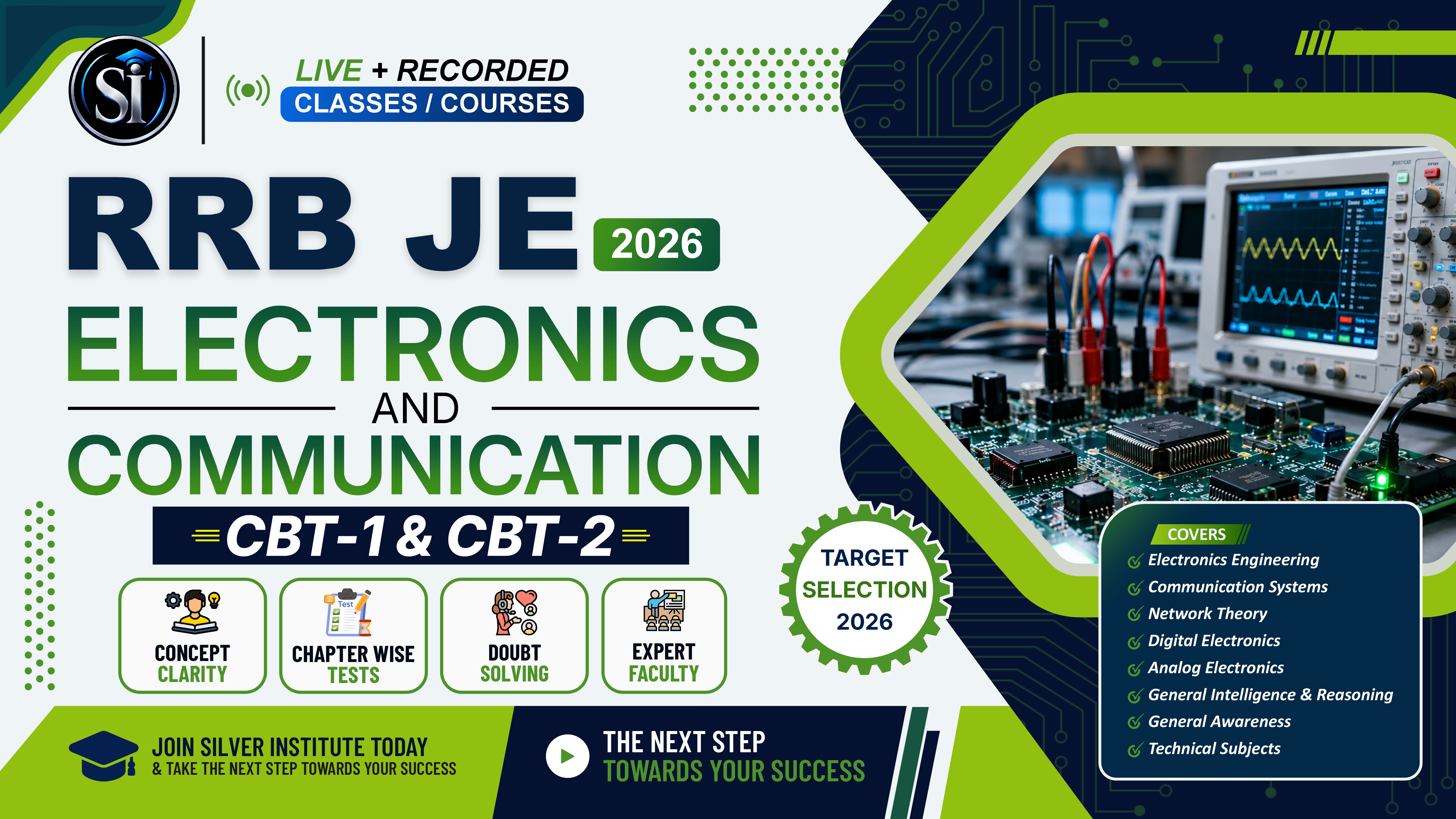 RRB JE ELECTRONICS AND COMMUNICATION (CBT 1 & 2)
