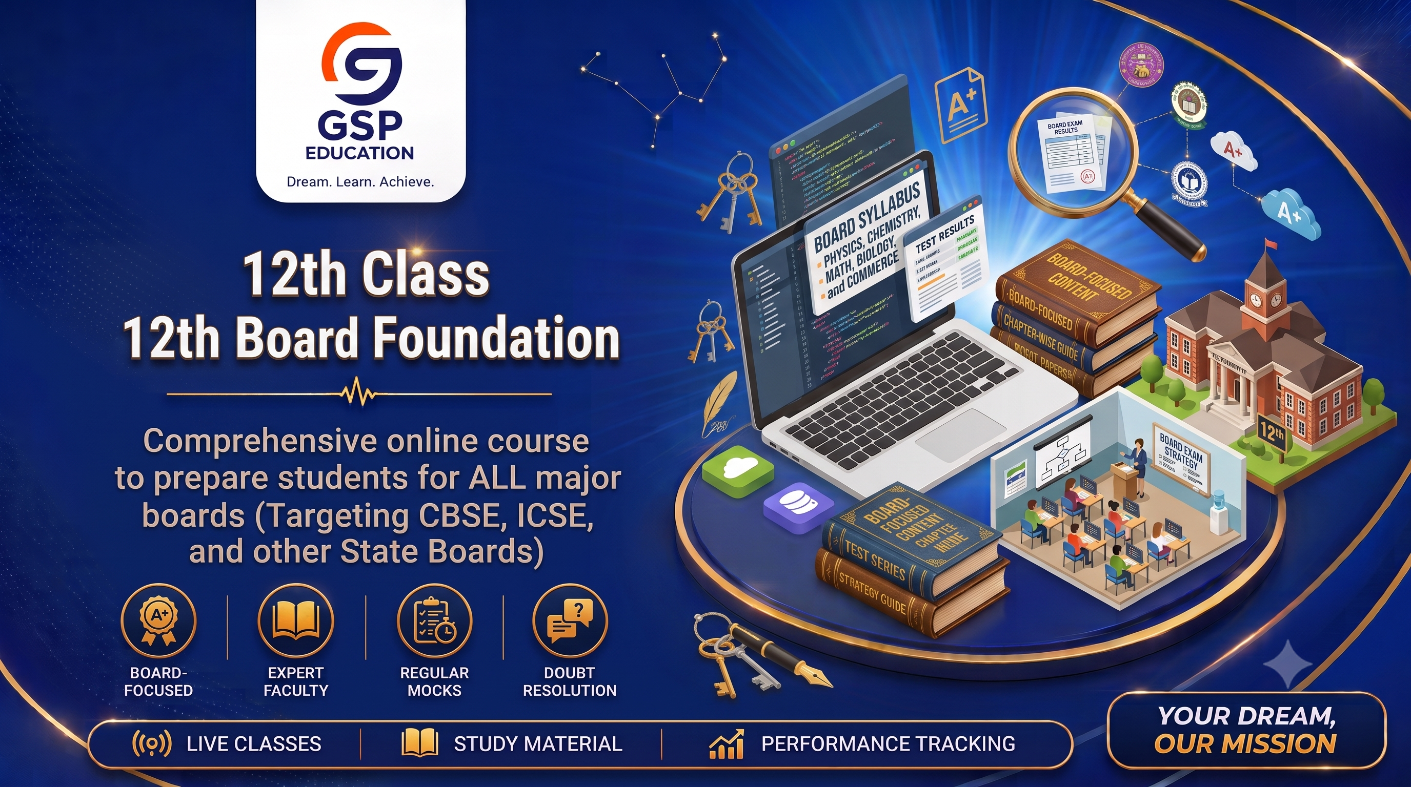 12th class foundation course