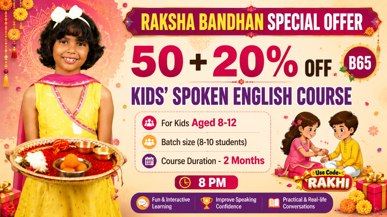 Kids English Pro ~ (B65 = 8-12 Year) 8:00 PM 