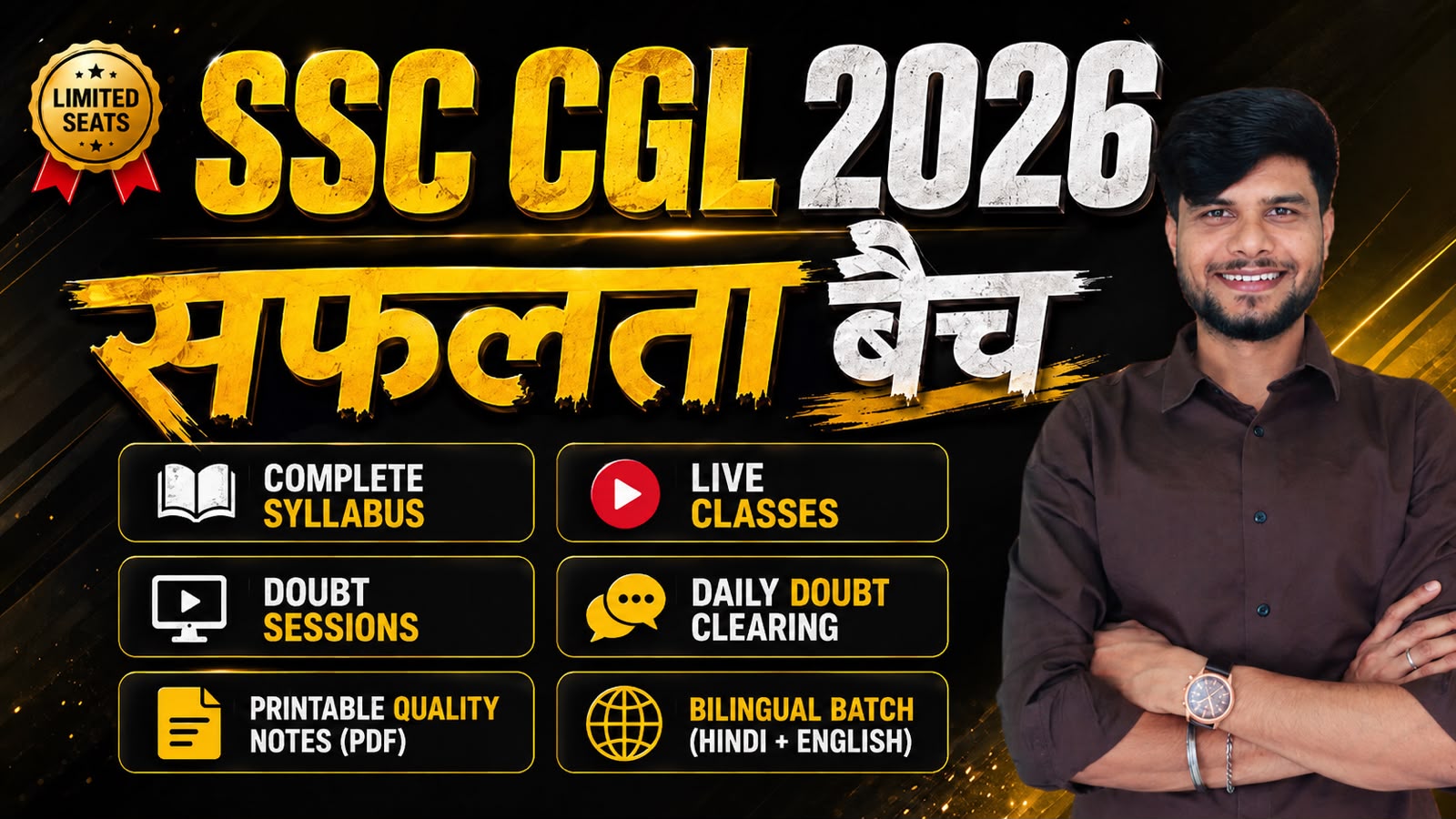 SSC CGL 2026 सफलता Batch
