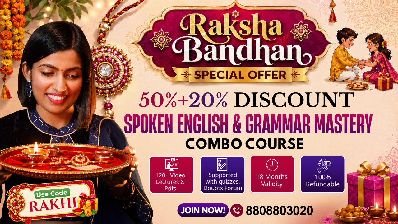 Spoken English & Grammar Mastery (R3-Combo Course)