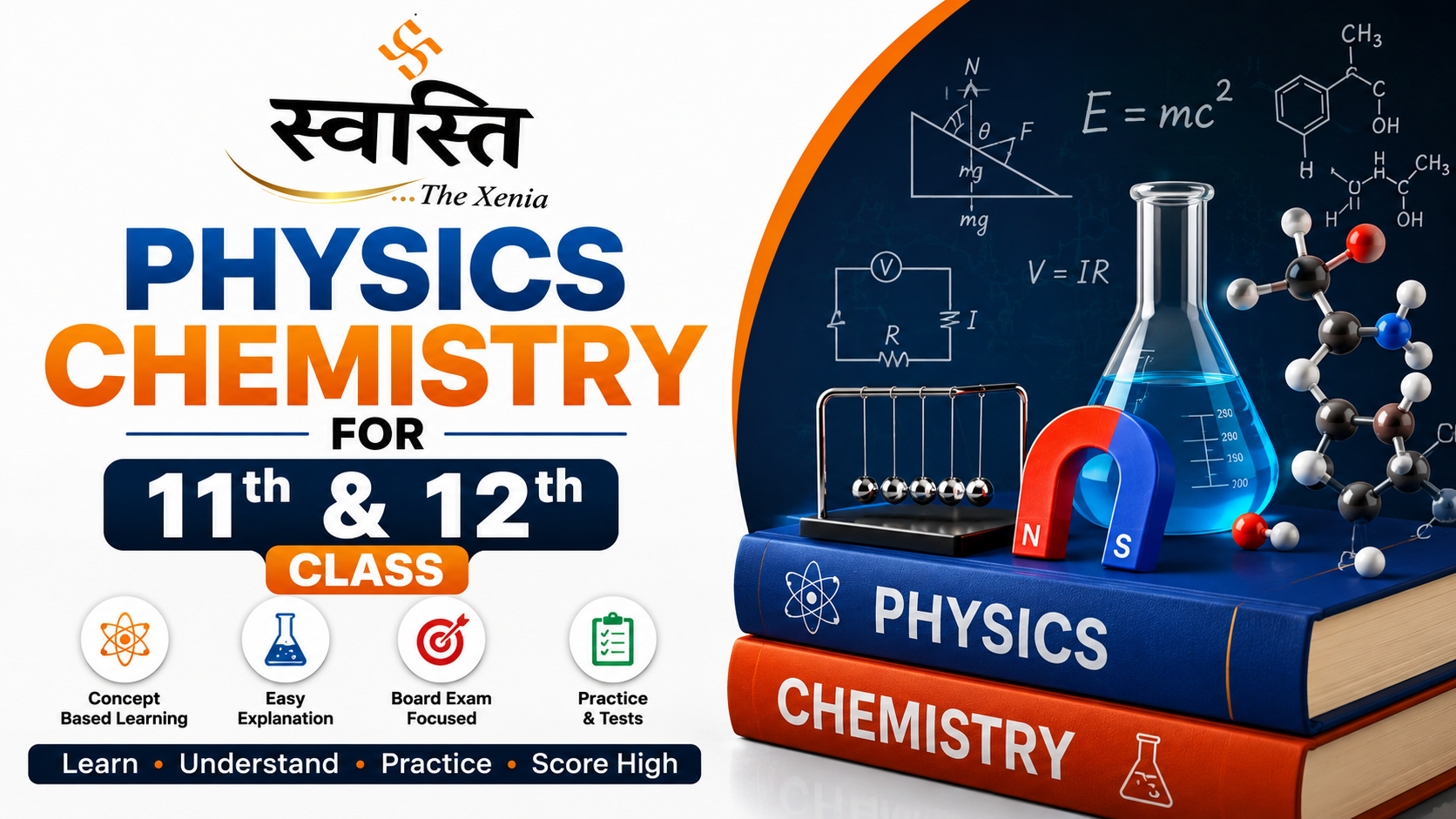 Physics Chemistry for 11th & 12th Class 