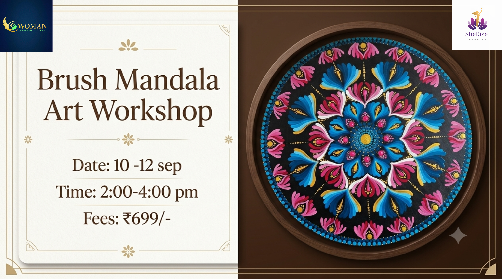 Brush Mandala Workshop (sep)