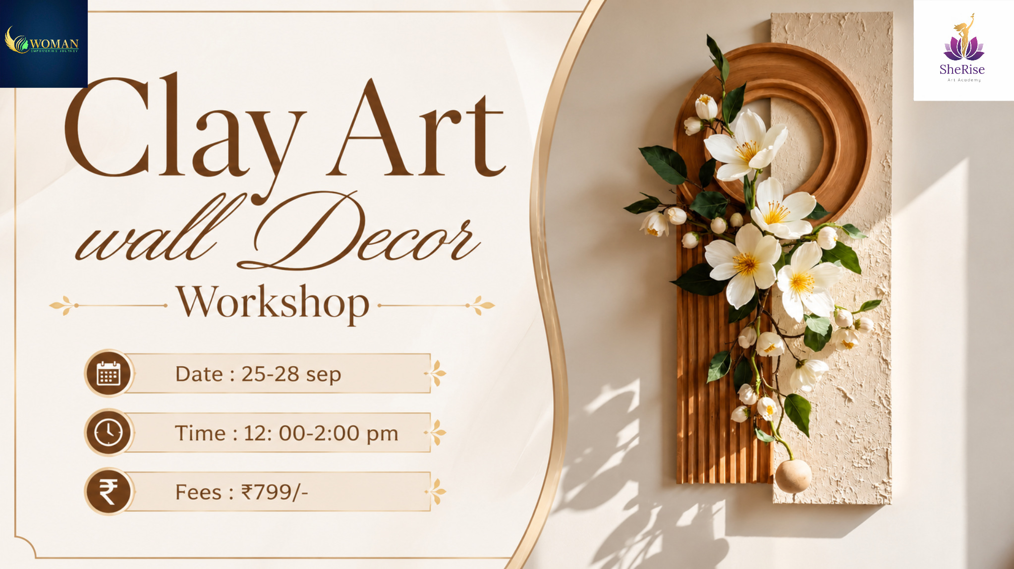 Clay Wall Decor Workshop (sep)