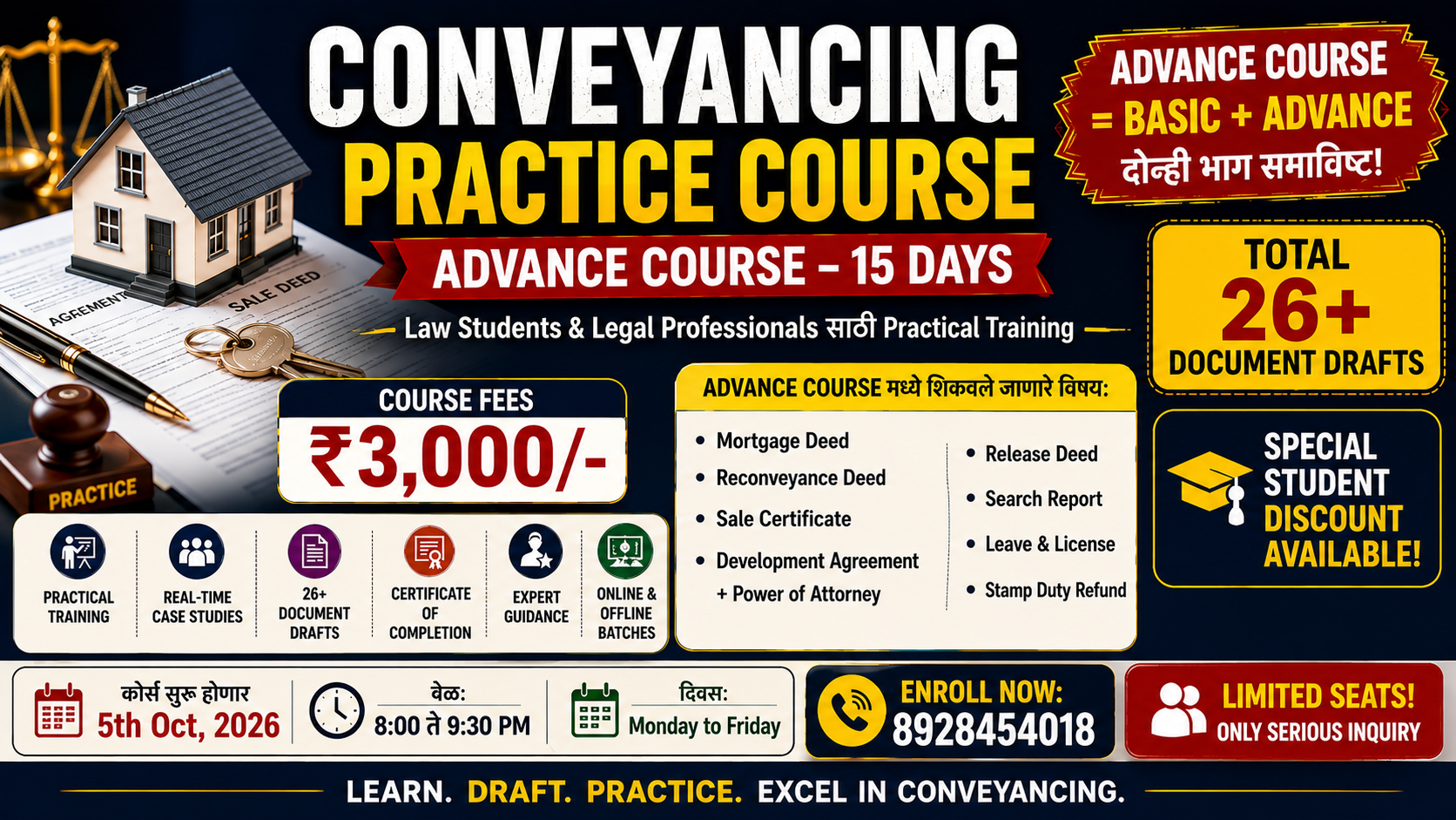 🎓 CONVEYANCING PRACTICE COURSE – ADVANCE 