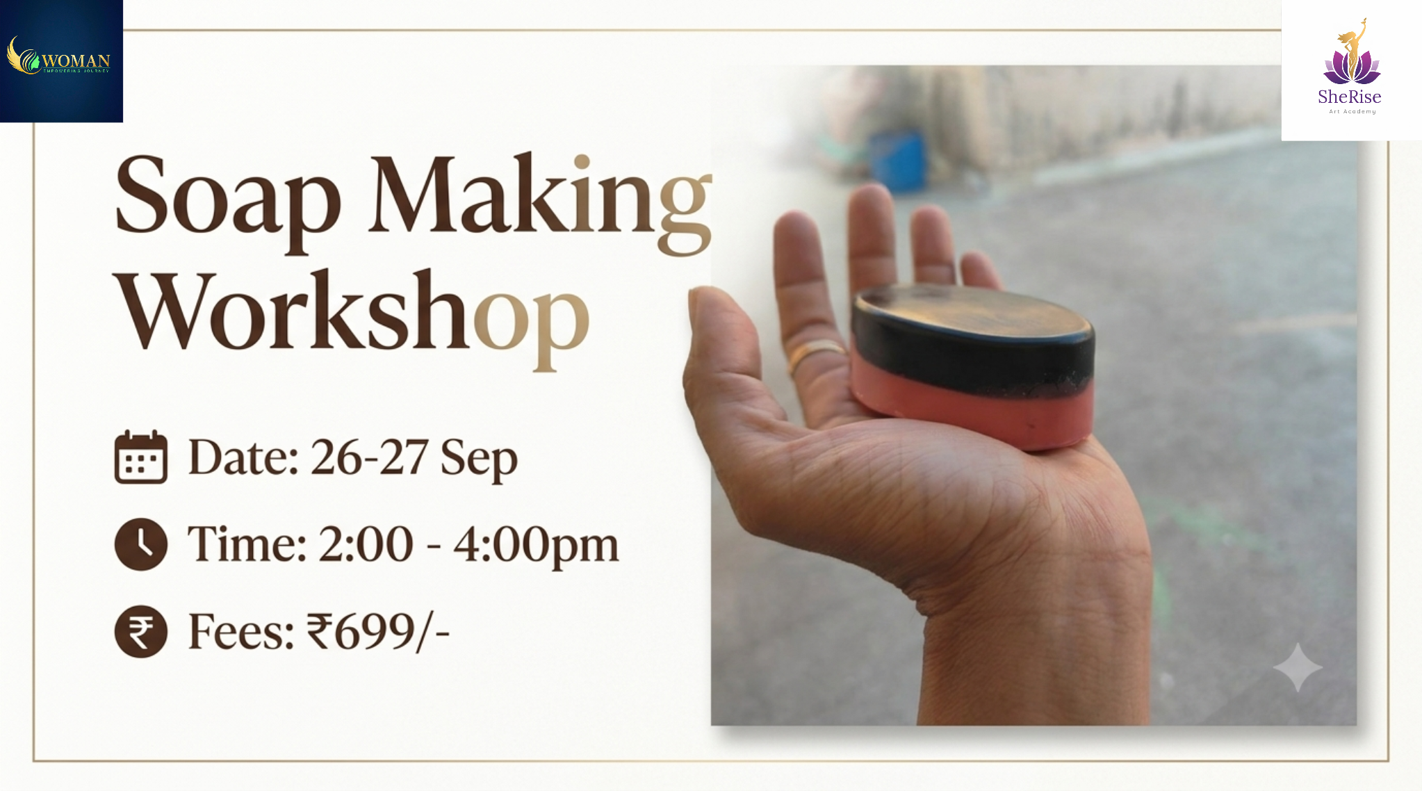 Soap Making Workshop (Sep)