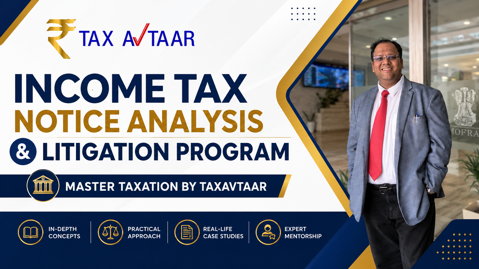 Income Tax Notice Analysis & Litigation Program (With Live)