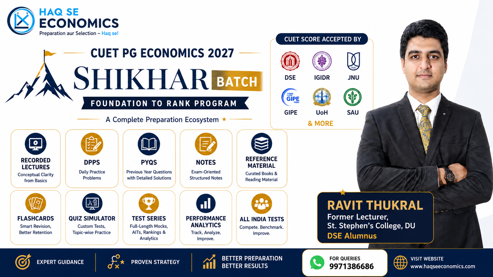CUET PG Economics 2027 (Shikhar batch)
