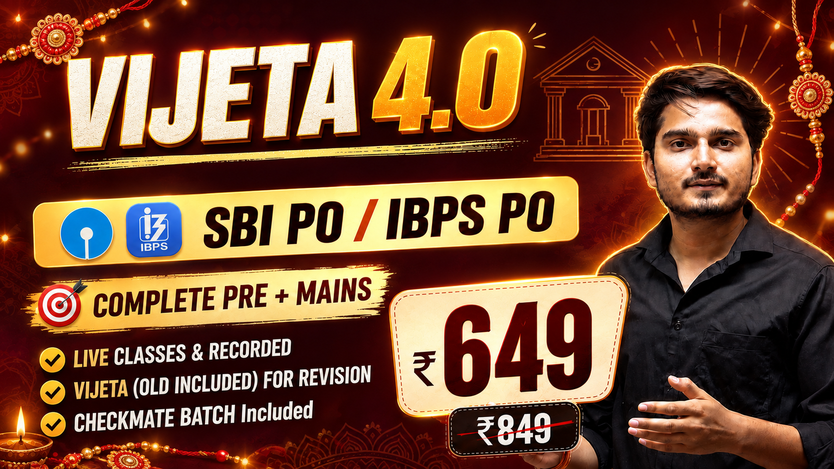 VIJETA BATCH ( QUANT FOR SBI / IBPS PO ) @Rs 649