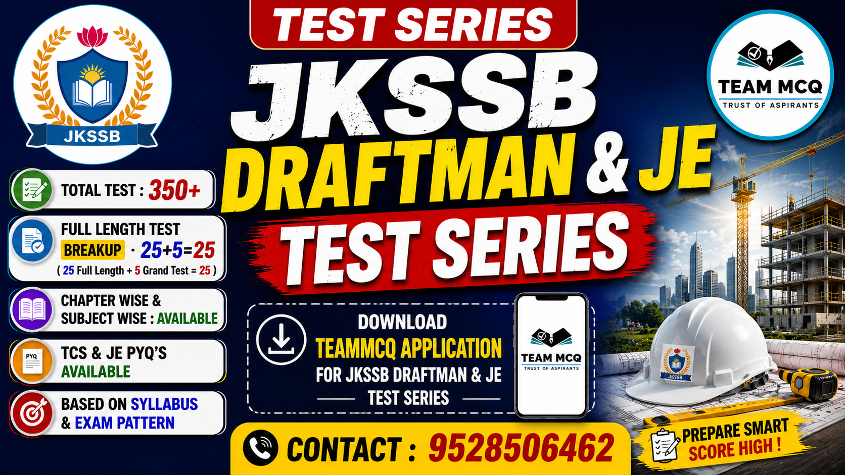 JKSSB DRAFTMAN & JE CIVIL TEST SERIES