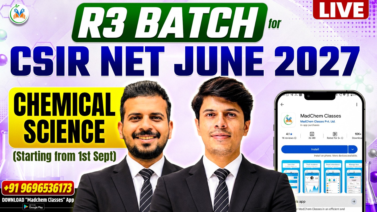 R3 Batch – CSIR NET June 2027 Live Batch