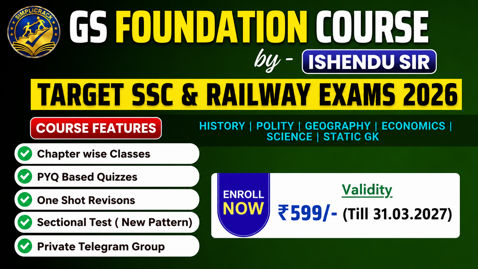 GS FOUNDATION COURSE (2026)