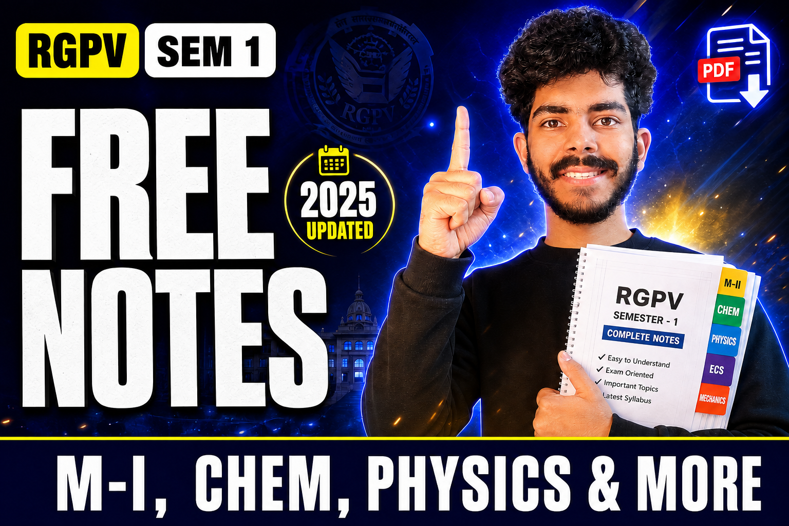 RGPV SEM -1  NOTES