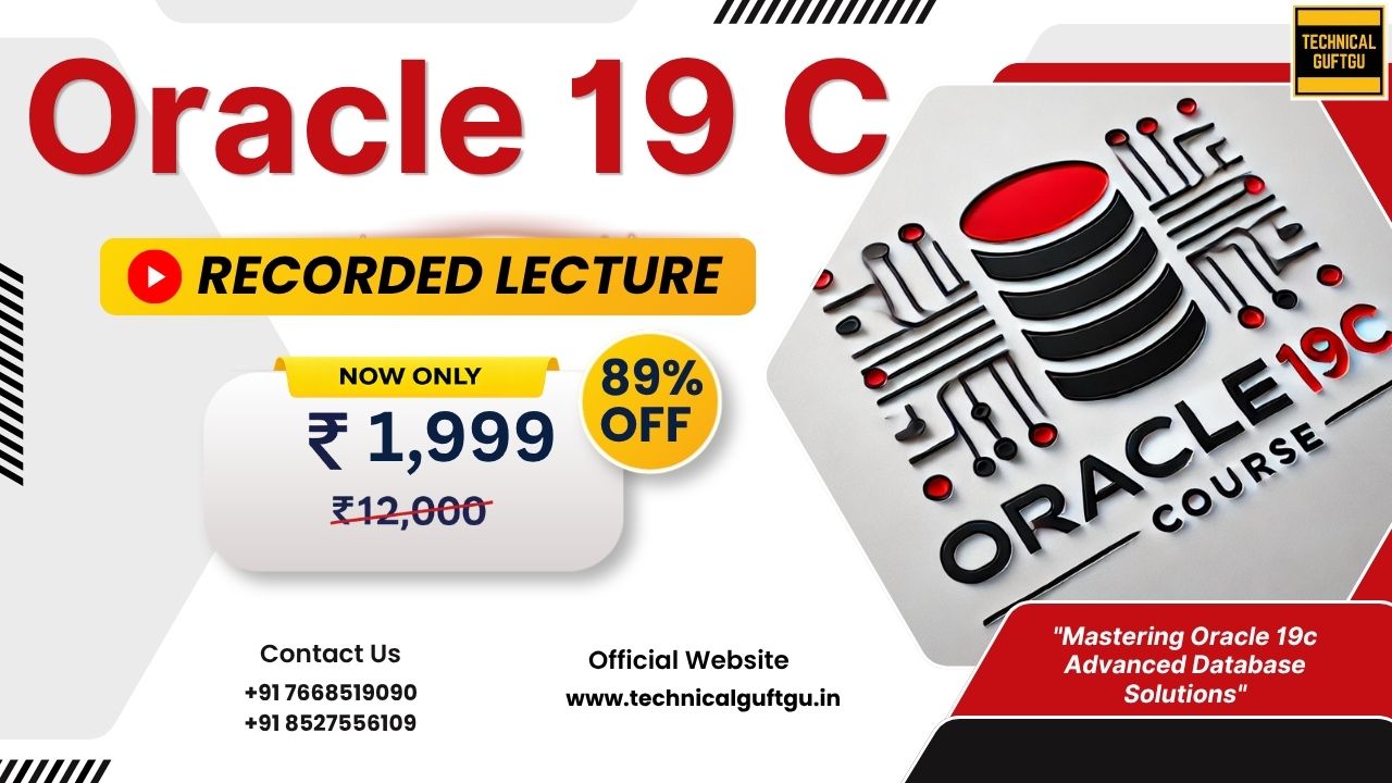 Oracle DB 19C 