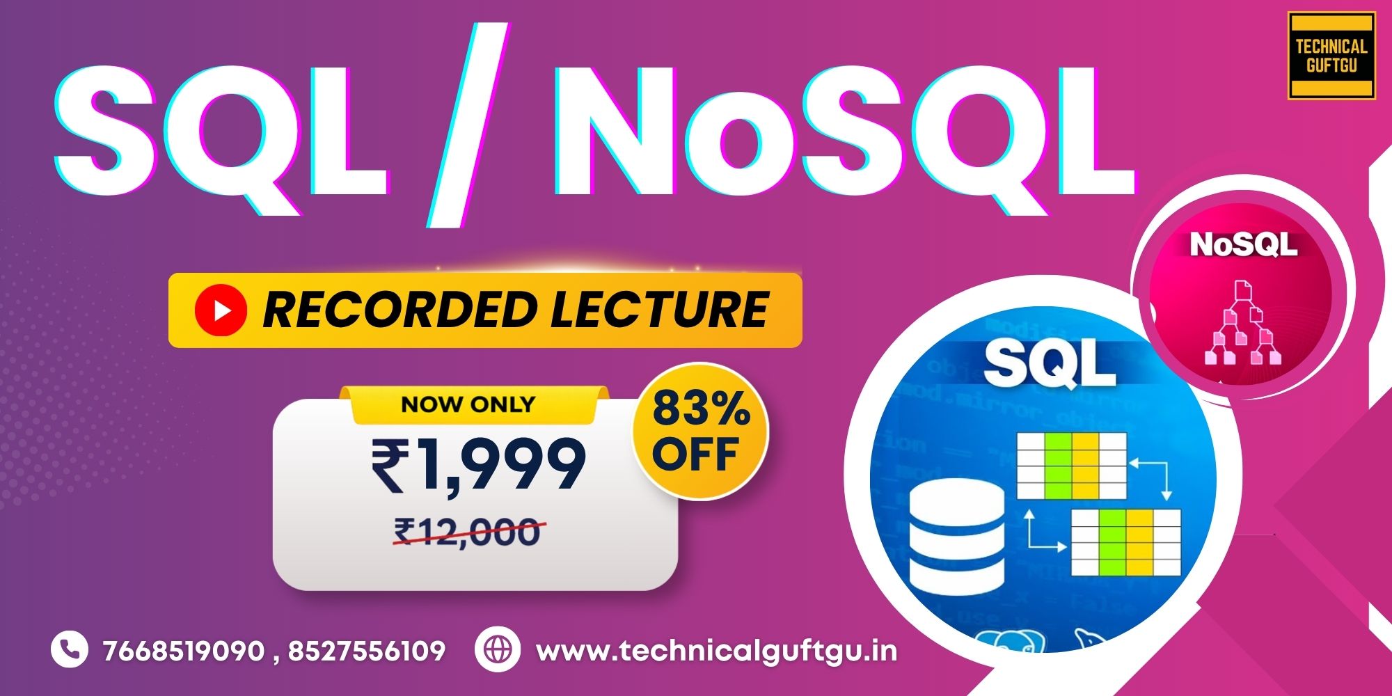 SQL/NoSQL Database Course