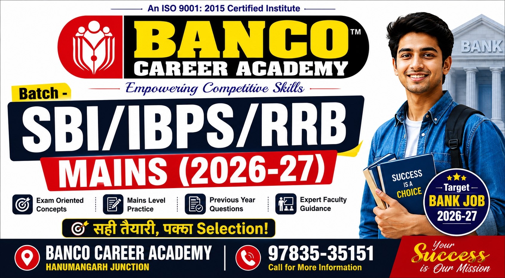 SBI/IBPS/RRB MAINS (2026-27)