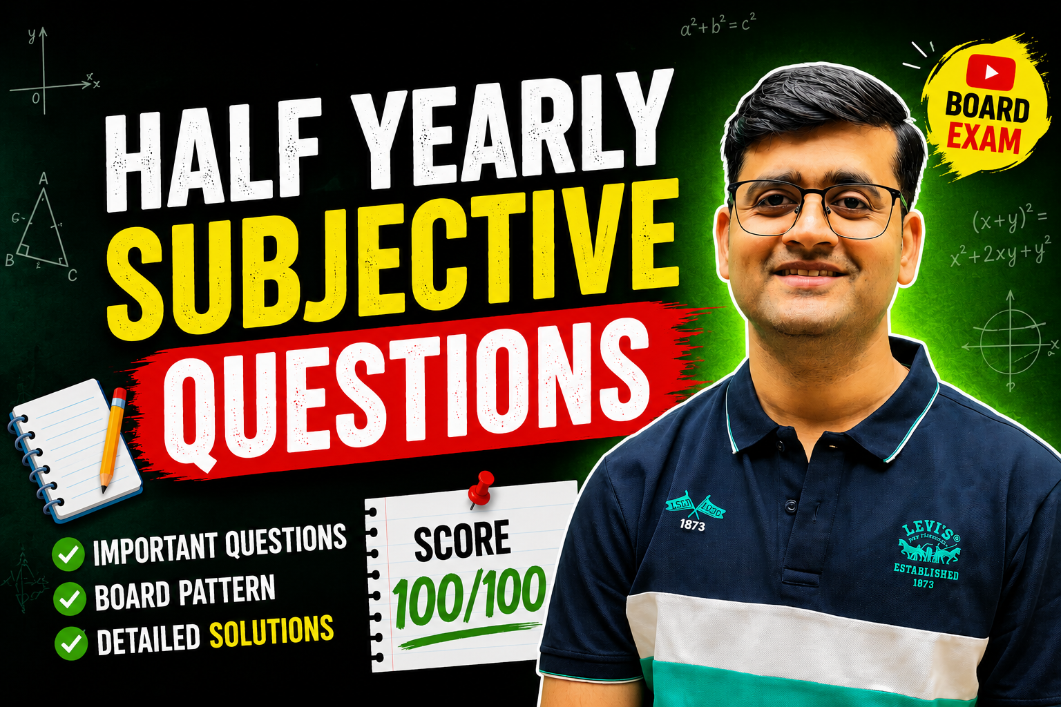 HALF YEALY PRACTICE QUESTIONS ALL CHAPTERS