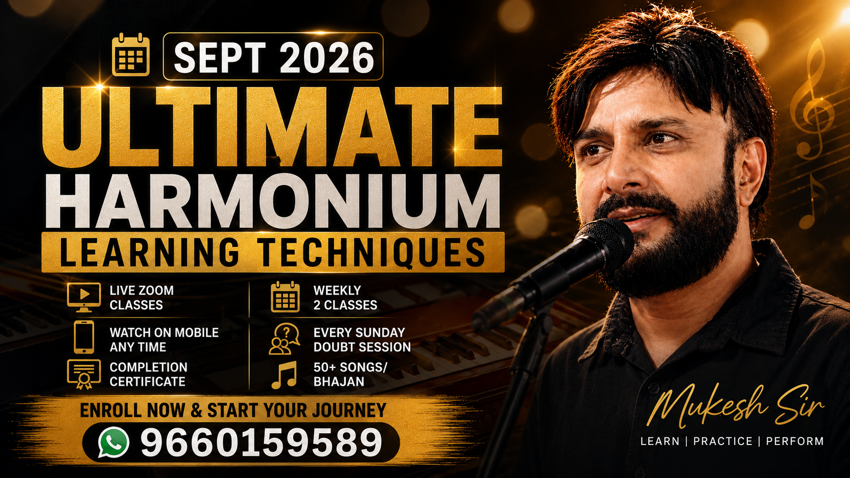 SEPT 2026 ULTIMATE - Harmonium Learning Techniques