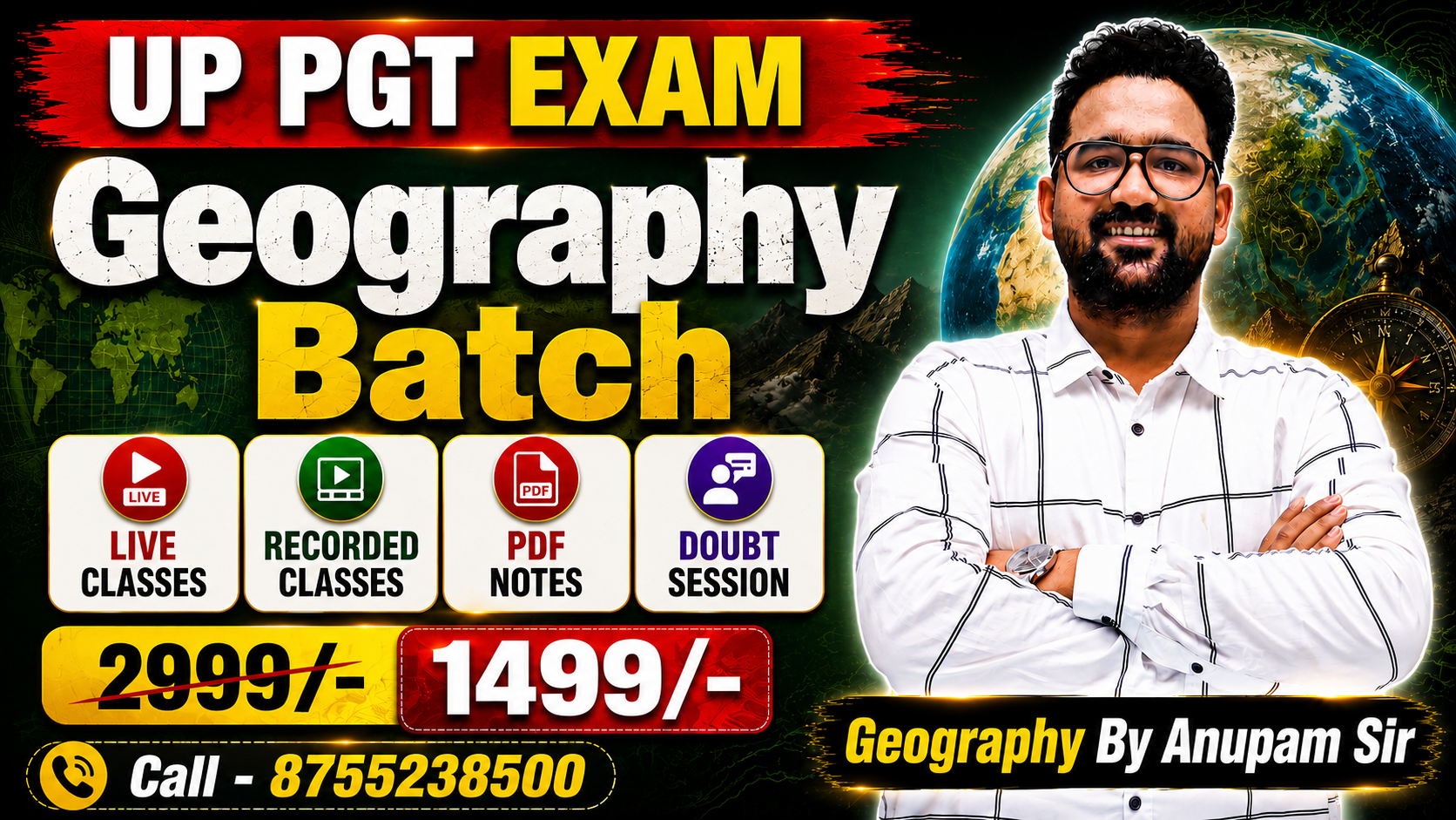 UP PGT Geography Course