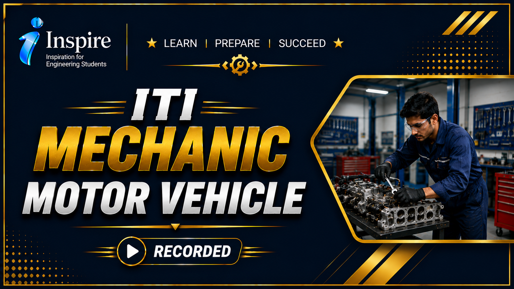 ITI-MMV (MECHANIC MOTOR VEHICLE) -RECORDED 