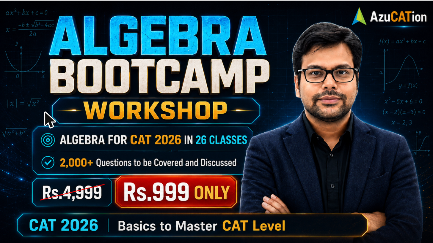 ALGEBRA COMPLETE PRACTICE - CAT 2026