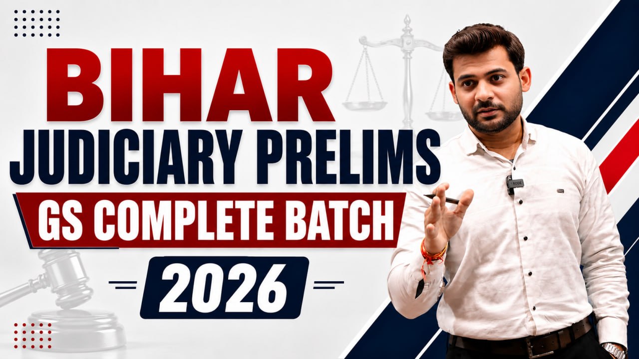 Bihar Judiciary PRE GK BATCH 2026 2.0