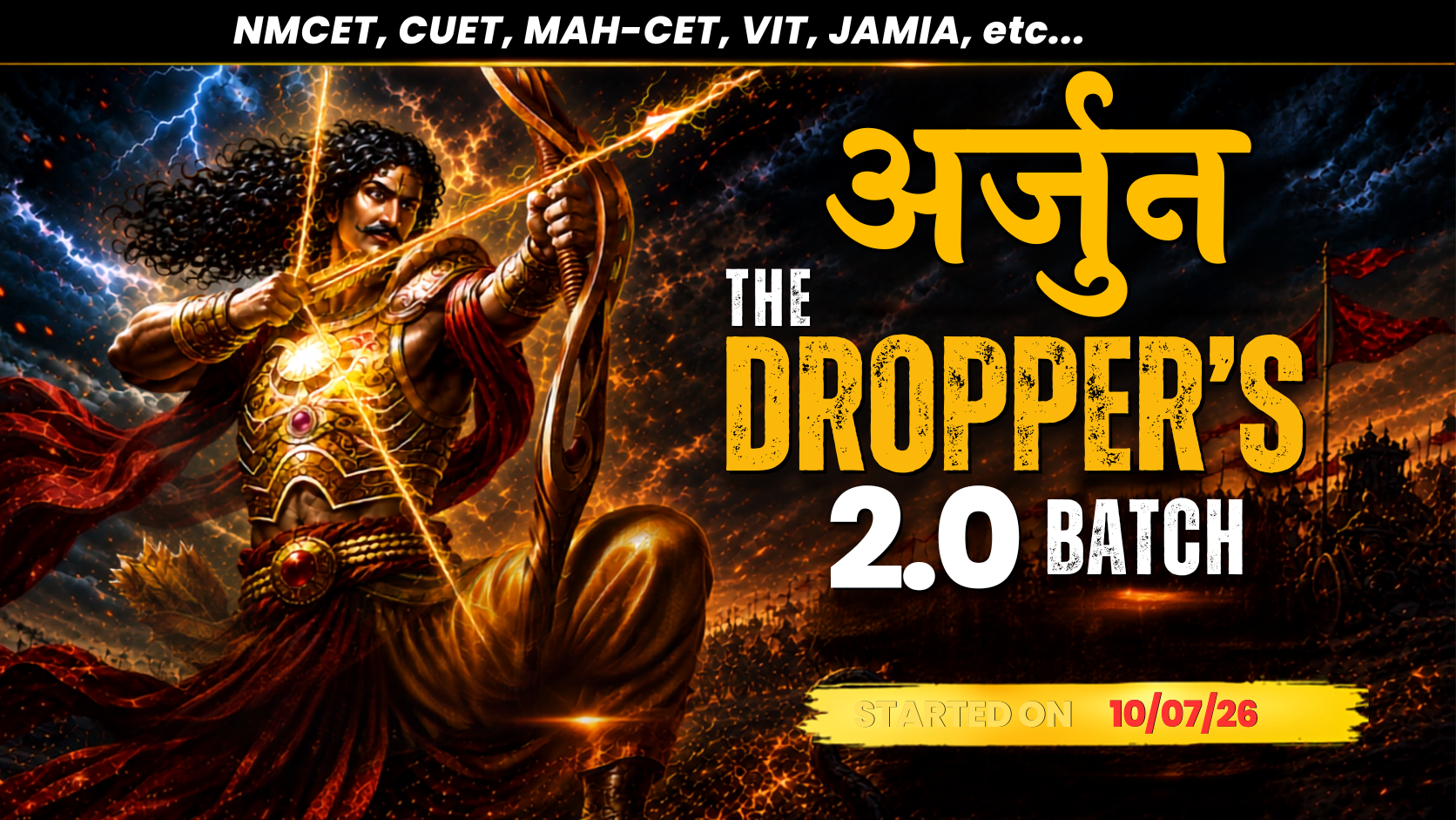 Arjun - THE Dropper’s 2.0 BATCH - 2027