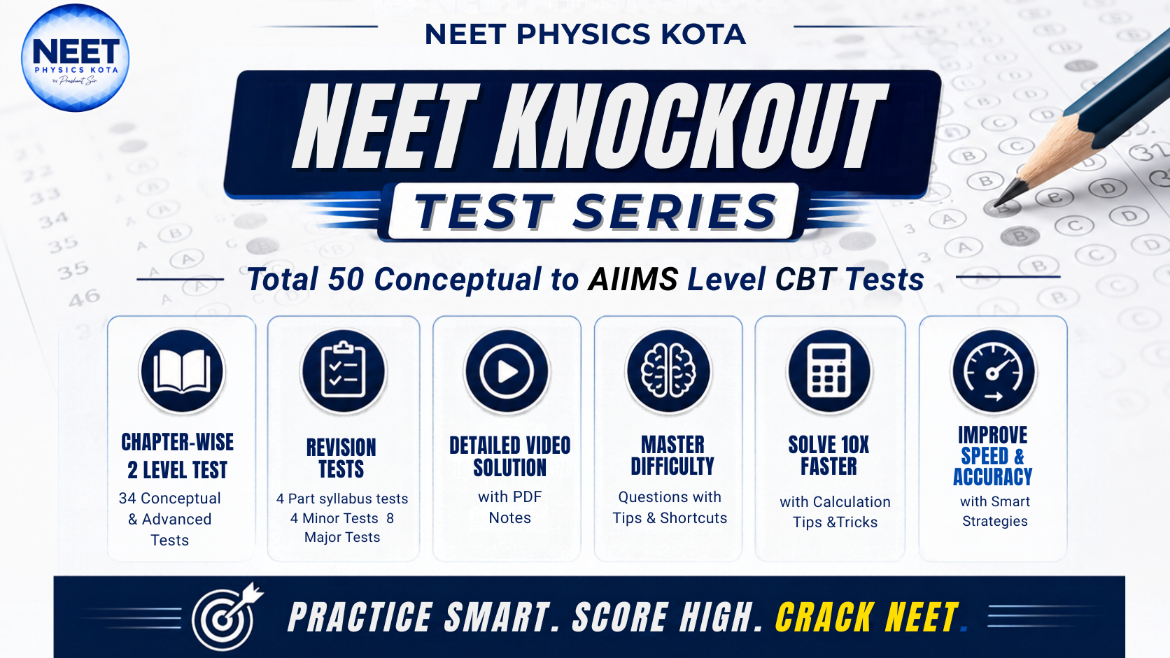 NEET KNOCKOUT TEST SERIES