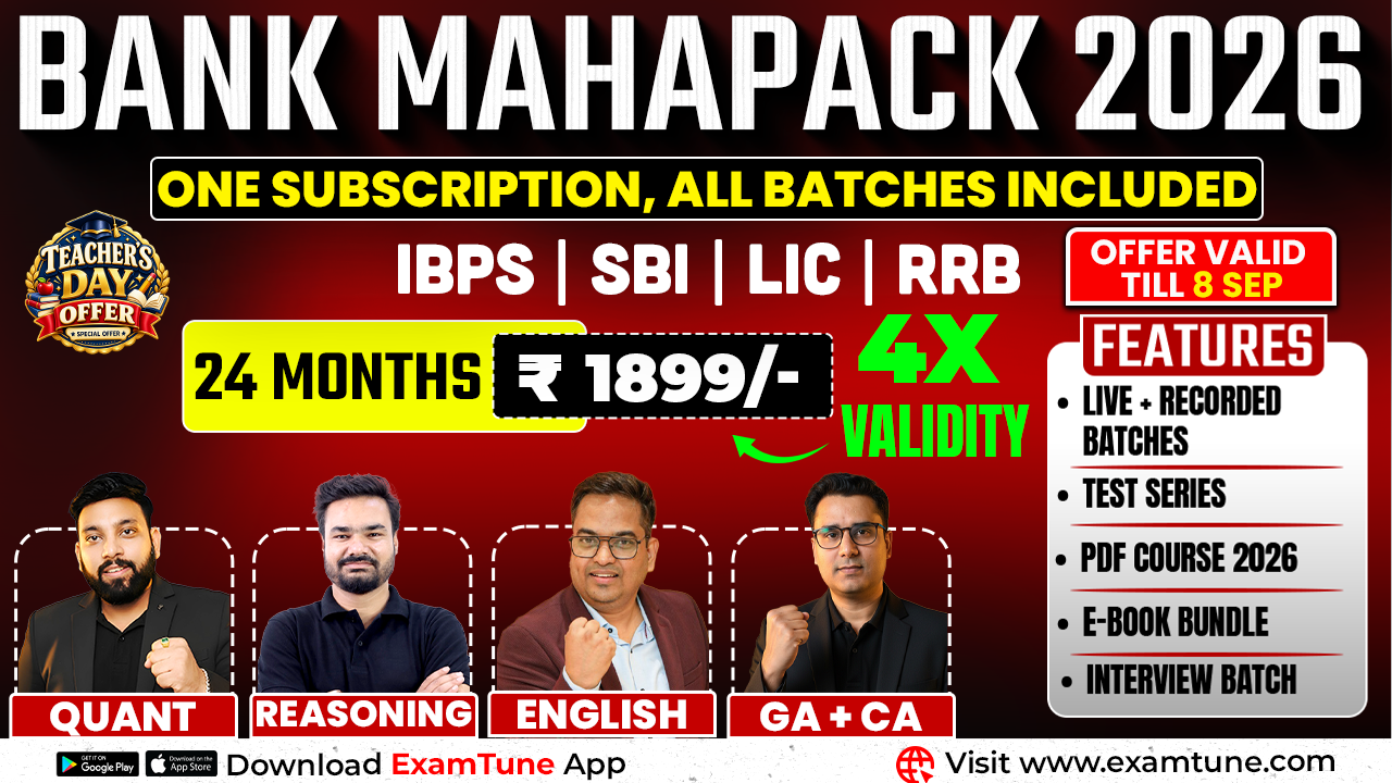 Bank Maha Pack | Complete Subscription for IBPS, RRB & SBI Exams 2026-27